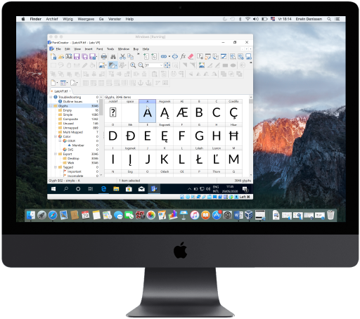 for mac download FontCreator Professional 15.0.0.2951