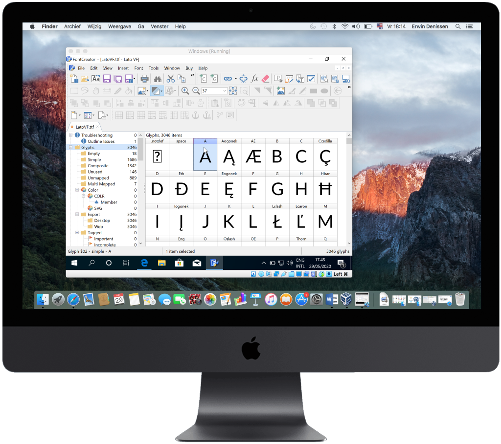 for mac download FontCreator Professional 15.0.0.2945